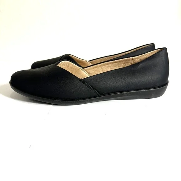 Lifestride Notorious Women's Flats, Black, 10W - Picture 3 of 10